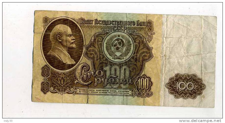 - RUSSIE . 100 R. 1961 - Russie