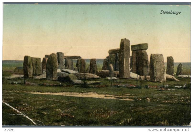 (2) - 1 Old UK Postcard - 1 Carte Ancienne De Grande Bretagne - Salisbury - Stonehenge - Stonehenge