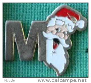 TETE DE PERE NOEL - BARBE - MIGROS - RIGOLER - M COMME MIGROS - SUISSE - SCHWEIZ - SWTZERLAND - SVIZZERA - Christmas