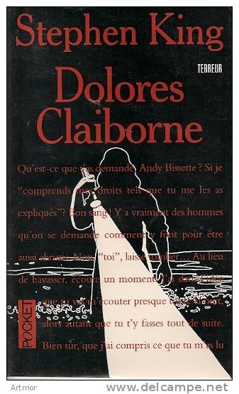 PRESSES POCKET TERREUR - R1995 -  KING - DOLORES CLAIRBORNE - Fantastique