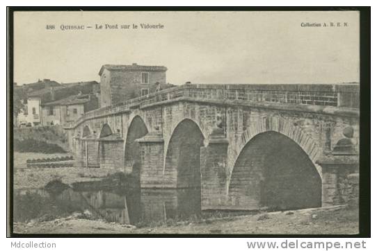 30 QUISSAC / Le Pont Sur Le Vidourle / - Quissac