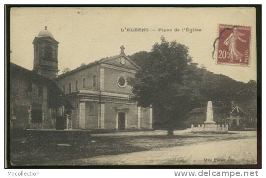 38 L'ALBENC / Place De L'Eglise / - L'Albenc