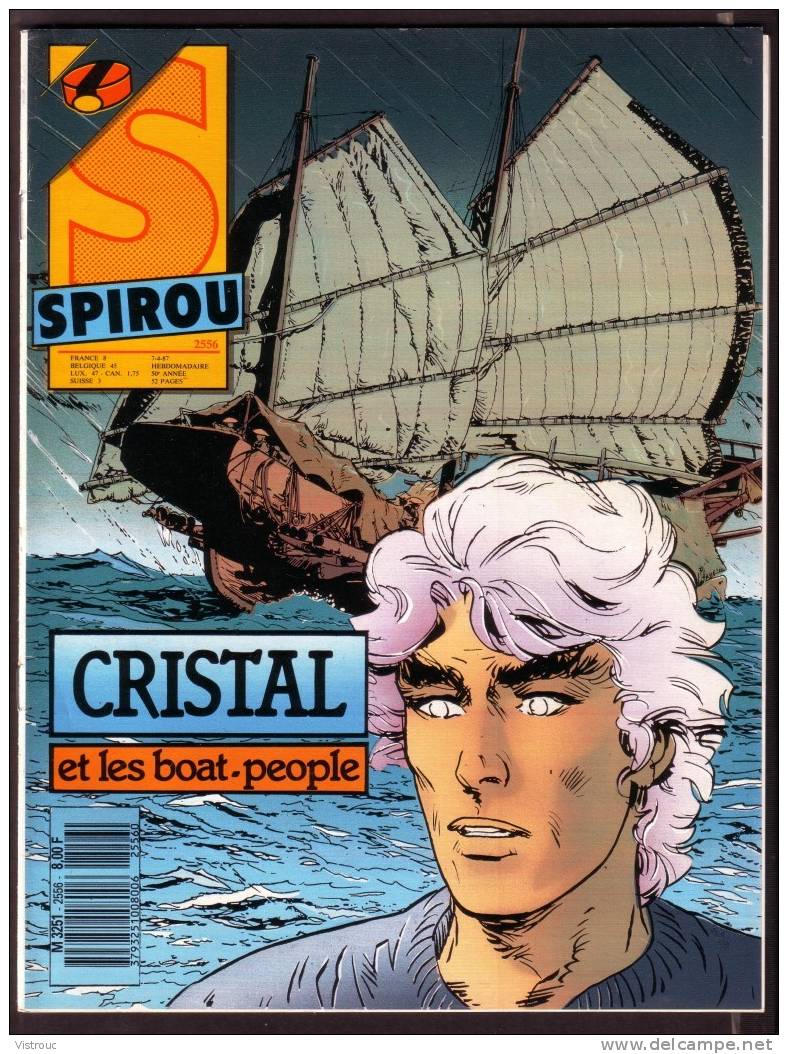 SPIROU N° 2556 - Année 1987 - Couverture "CRISTAL" De Marcello Et Maric. - Spirou Magazine