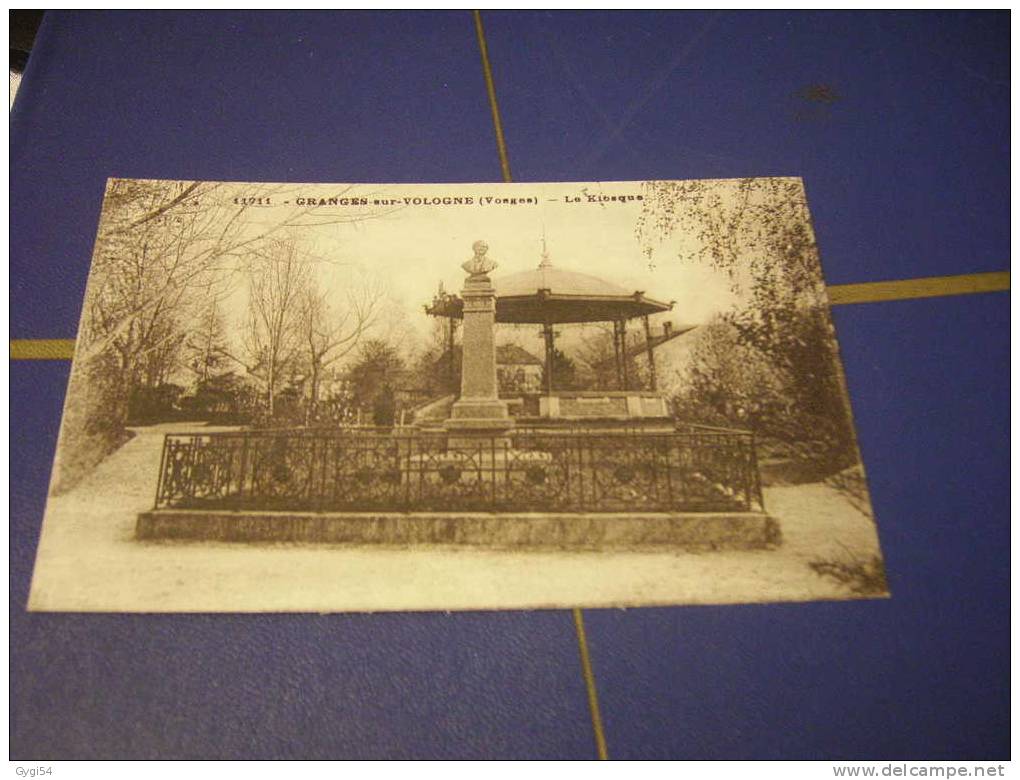 CPSM GRANGES SUR VOLOGNE  VOSGES  LE KIOSQUE - Monuments