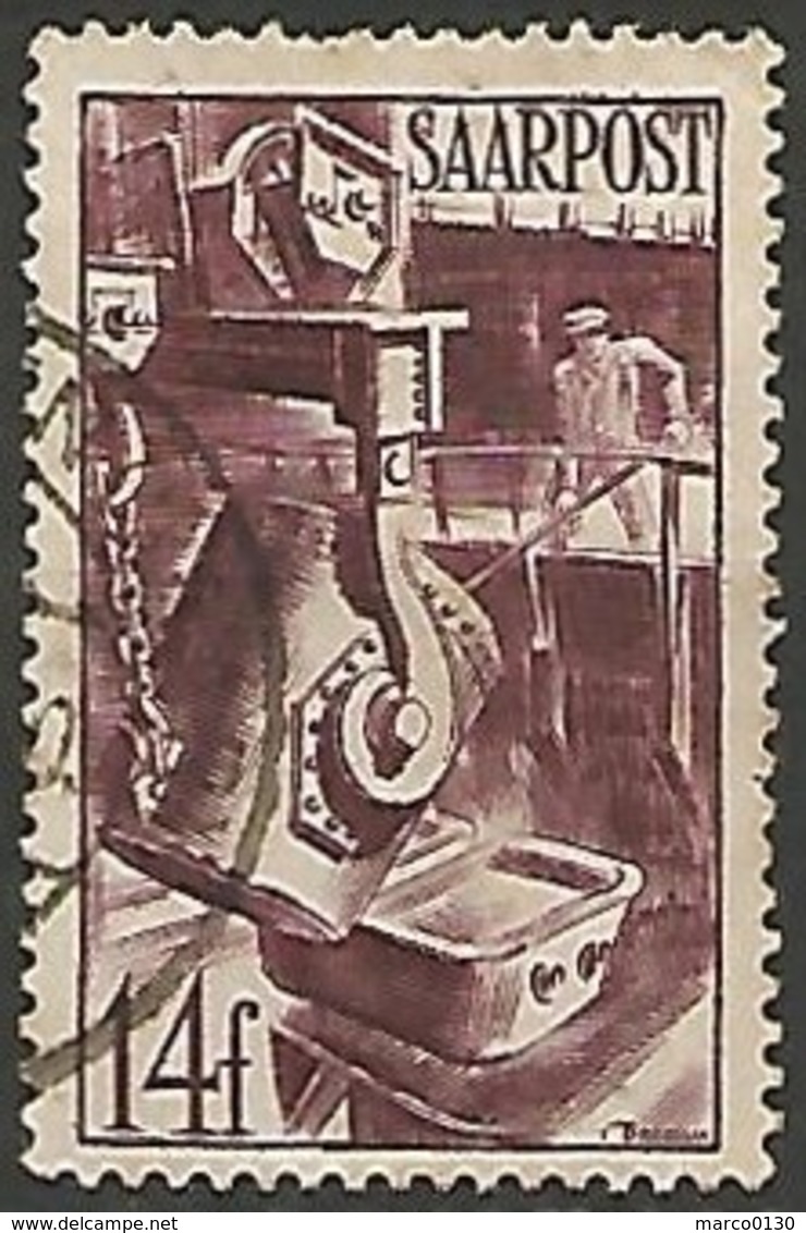 SARRE N° 241 OBLITERE - Used Stamps