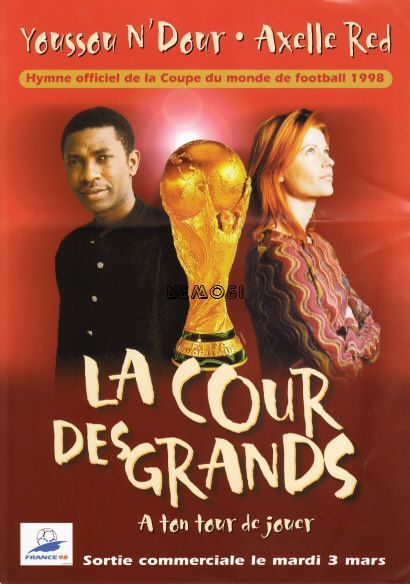 Plan Média - Axelle RED - Youssou N'DOUR - " La Cour Des Grands " - Sonstige & Ohne Zuordnung
