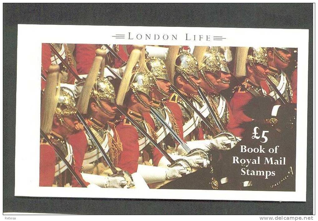 GREAT BRITAIN  C1459a  CARNET DE PRESTIGE 1990 ** THE LONDON LIVE - Booklets