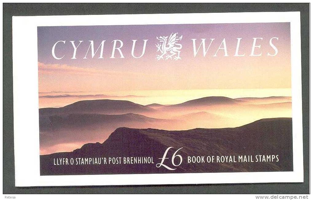 GREAT BRITAIN  C1595  CARNET DE PRESTIGE 1992 ** CYMRU  WALES - Booklets