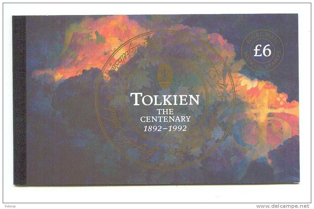 GREAT BRITAIN  C1638  CARNET DE PRESTIGE 1992 ** TOLKIEN THE CENTENARY - Booklets