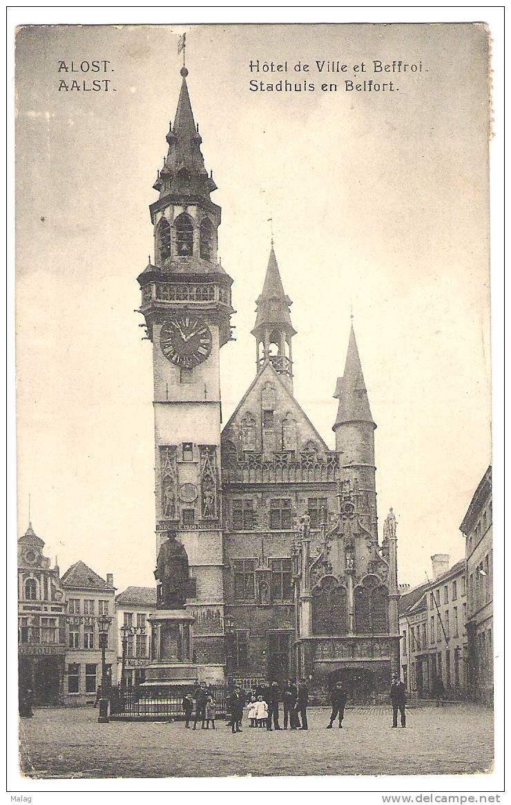 Aalst  Stadhuls En Belfort - Aalst