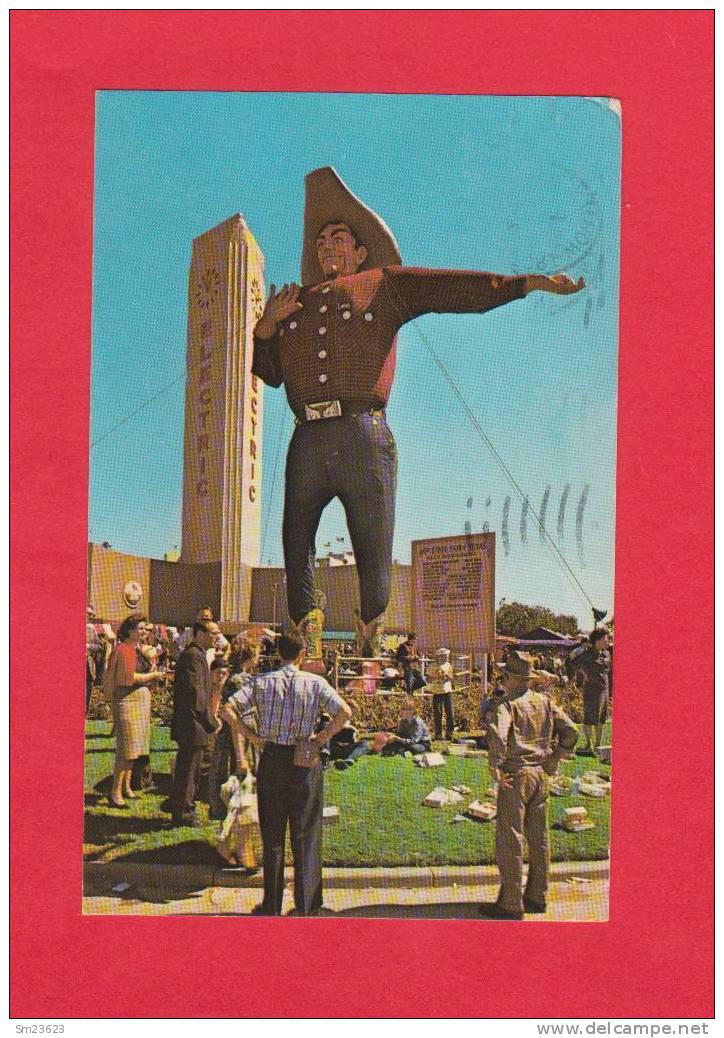Fort Worth (AM22)  " Big Tex " World's Tallest Cowboy - - Fort Worth