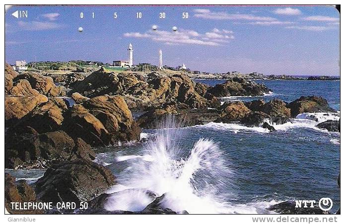 Lighthouse/Phare - Japan Phonecard - Phares