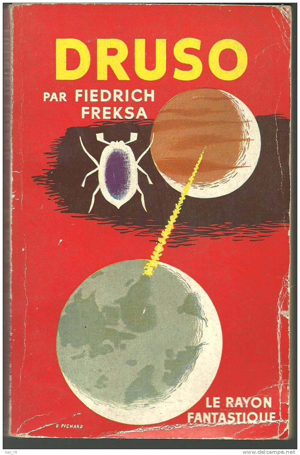 Fiedrich FREKSA : DRUSO - Edition HACHETTE 1960 - Le Rayon Fantastique