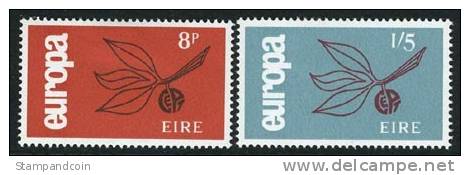 Ireland #204-05 Mint Hinged Europa Set From 1965 - Ongebruikt