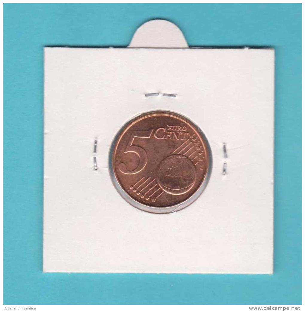 HOLANDA   5  EURO  CENTS   2.000   KM#236     SC/UNC     DL-7963 - Pays-Bas