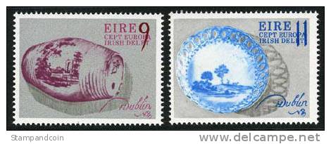 Ireland #393-94 Mint Never Hinged Europa Set From 1976 - Unused Stamps