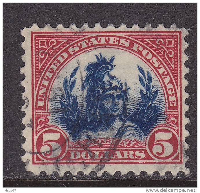 U.S. 573  (o)    Perf 11  No Wmk.  1922-5 Issue - Usati
