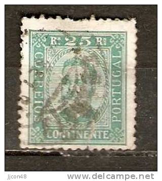 Portugal  1892  King Carlos I  25.R  (o) Mi.70 Y A - Usati