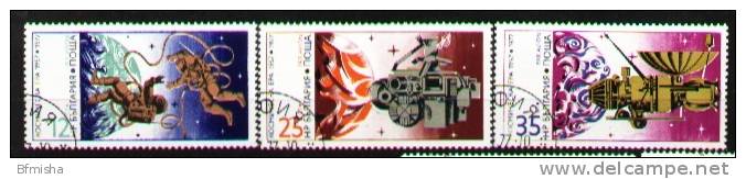 Bulgaria 1977 Mi 2633-2635 CTO VF - Used Stamps