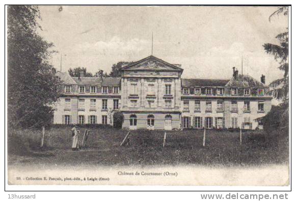 Carte Postale Ancienne Coutomer - Château - Courtomer