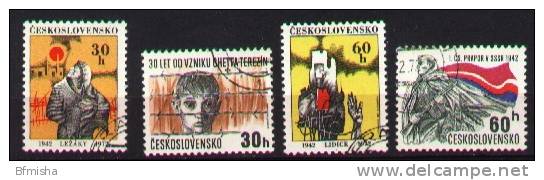 Czechoslovakia 1972 2054-2057 CTO VF - Used Stamps