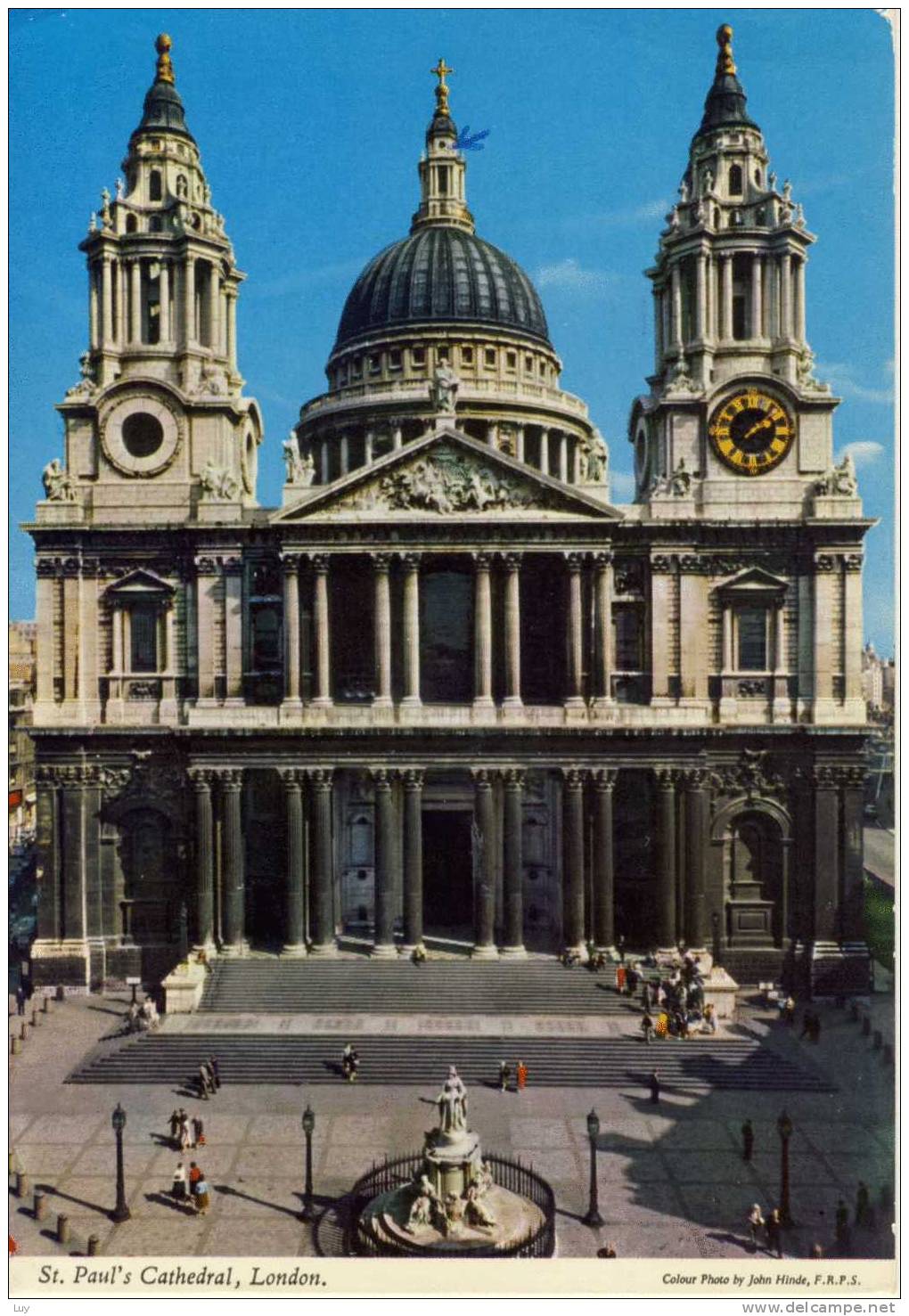 London - St. Paul's Cathedral (Kirche. Dom) Photo By John Hinde - St. Paul's Cathedral