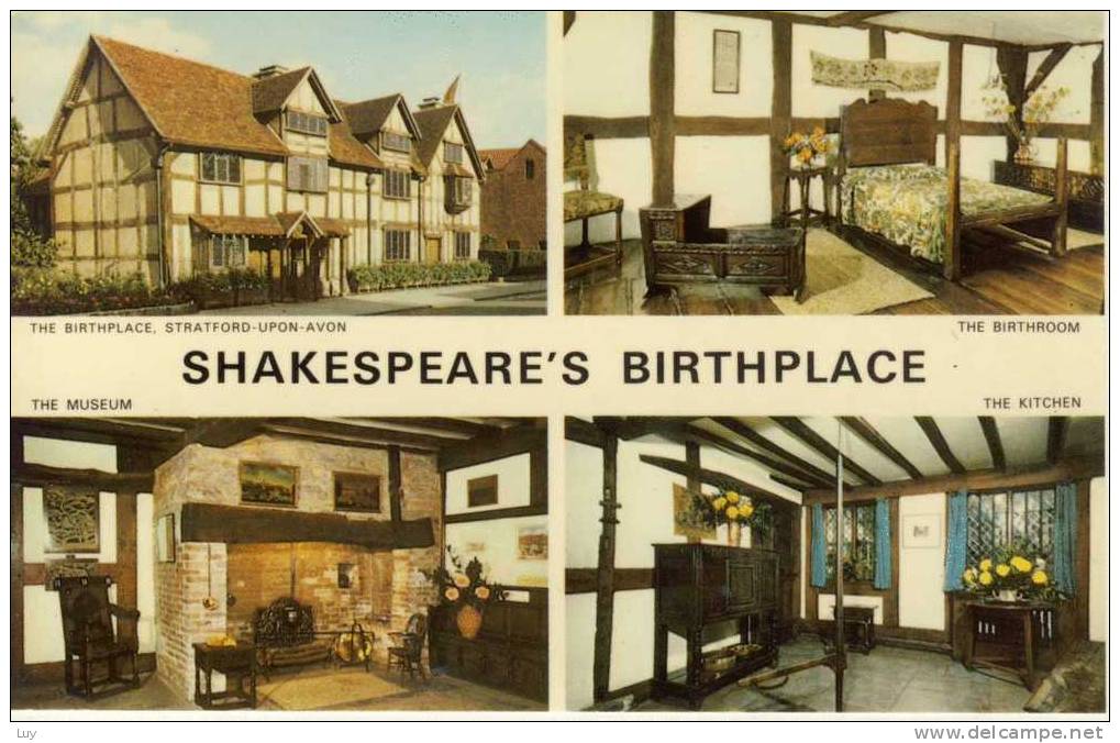 Stratford-upon-Avon - Shakespeare's Birthplace - Stratford Upon Avon