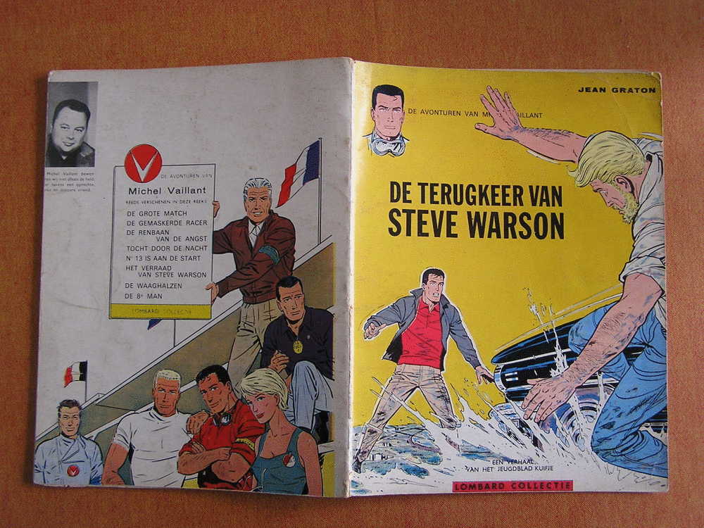 MICHEL VAILLANT  DE TERUGKEER VAN STEVE WARSON  1965  Originele Uitgave Eerste éditie - Michel Vaillant