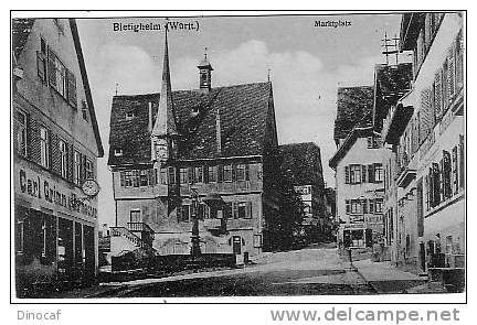 Bietigheim, Marktplatz, Um 1910, Germany, Deutschland - Bietigheim-Bissingen