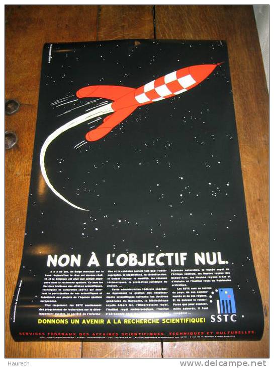 Rare Affiche Tintin Kuifje - Posters