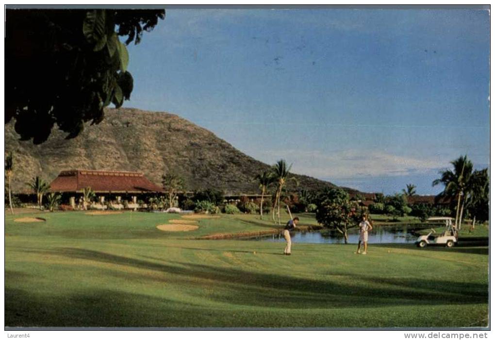 (02) - Sport Golf Postcard - Carte Postale De Terrain De Golf - Haiwaii - Golf