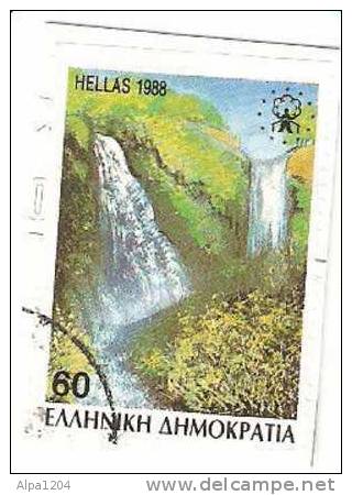 TIMBRE DE GRECE - HELLAS 1988 - OBLITERE - Used Stamps