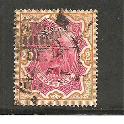 Ind045/ INDIEN  1895, Victoria  2 R O, Gestempelt - 1852 Provinz Von Sind
