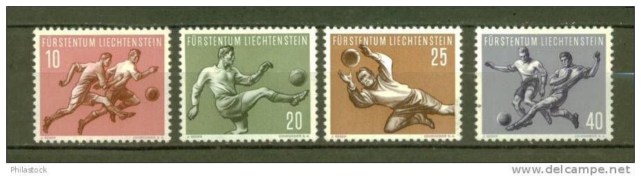 LIECHTENSTEIN N° 284 à 287 ** - Unused Stamps