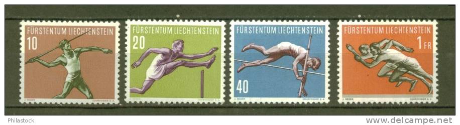 LIECHTENSTEIN N° 304 à 307 ** - Ungebraucht