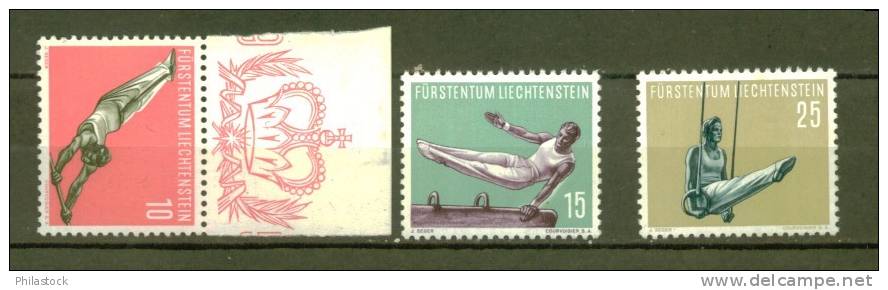 LIECHTENSTEIN N° 315 à 317 ** - Nuevos