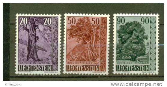 LIECHTENSTEIN N° 339 à 341 ** - Ongebruikt