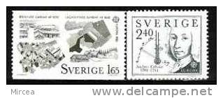 Suede 1982 Yv.no.1169-70 Neufs** - Unused Stamps