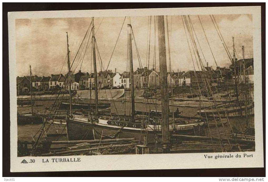 30. LA TURBALLE - Vue Générale Du Port - La Turballe