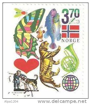 TIMBRE NORVEGE 1997 "Fondation Du Club Philatélique" - Used Stamps