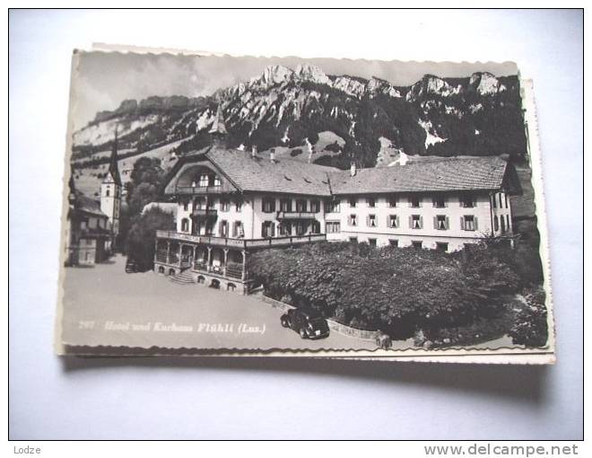 Zwitserland Schweiz Suisse LU Fluhli Hotel Und Kurhaus - Flühli