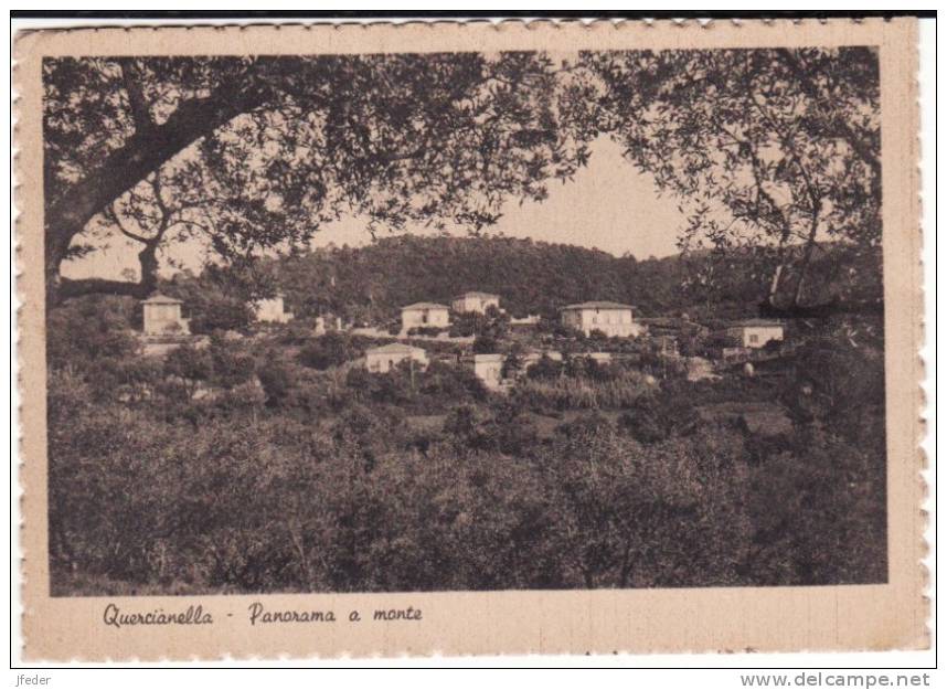 TOSCANA - Livorno -	Quercianella	 - Panorama A Monte - Livorno