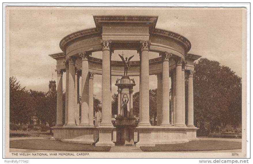 U.K. - WALES - GLAMORGAN - CARDIFF - The Welsh National War Memorial - Glamorgan