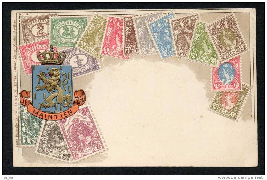 ST8) Stamps Of Nederland / Netherlands - Timbres (représentations)