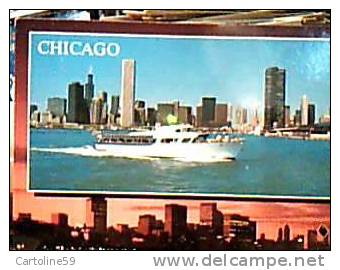 USA  CHICAGO NAVE SHIP FERRY  X GITE  SUNLINER N1990 CN9880 - Chicago
