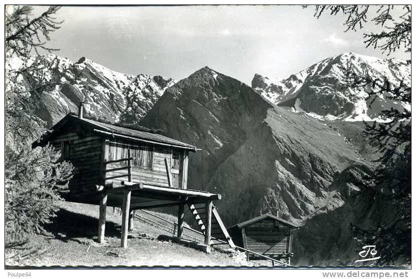 Chalets Sur Pilotis Et Pointe Des Marcellettes (alt 2910 M) - Saint-Vérand