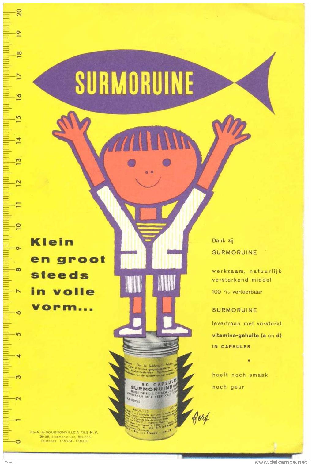 Buvard - Vloeipapier Surmorine Vitamine - Autres & Non Classés