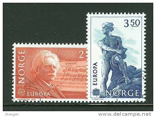 NORWAY  1983 EUROPA CEPT  USED - 1983