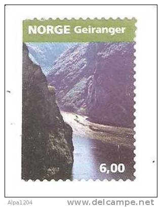 TIMBRE NORVEGE 2005 "Geiranger " Oblitéré - Gebruikt