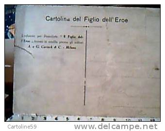 TESTO E MUSICA  IL FIGLIO DELL'EROE  DOPPIA  CARD N1930 CO9955  Segni E Crepina - Musique Et Musiciens